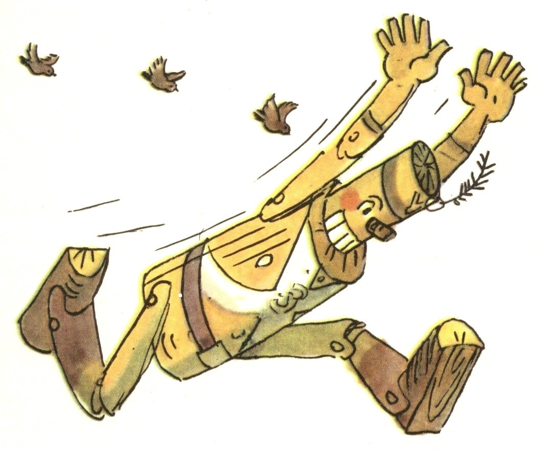 Живая раскраска 3D «Урфин Джюс и его деревянные солдаты», А4, мягкая обложка